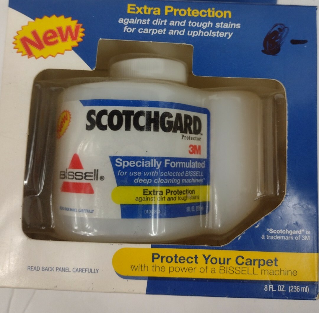 NEW ScotchGard Bissell 3M Carpet Upholstery Protector 8 oz. FREE