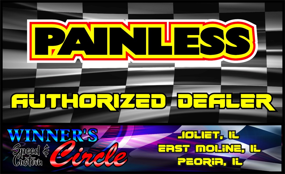 Painless Performance 50302 Switch Panels 8.75 in Wide, 3 in Tall