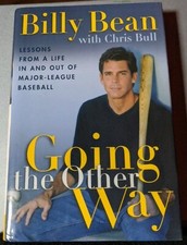 Billy Bean-Going the Other Way with Signed Index Card