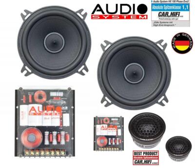Audio System HX 100 PHASE EVO 3 Speakers 10 Cm HIGH END 2-Way Compo System