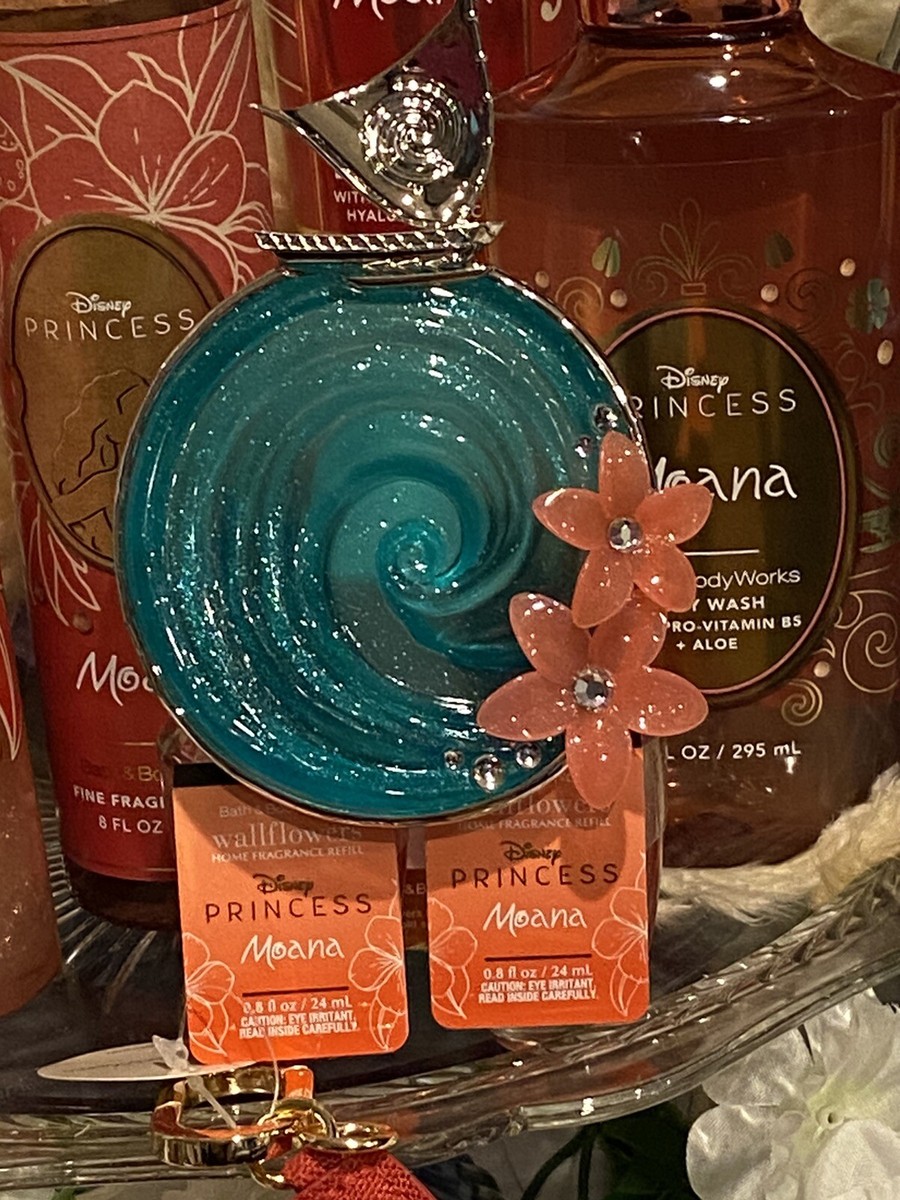 モアナ　＆　ジャスミン　ディズニー　Bath and Body Works 2本 Disney Princess Bath & Body Works Fragrance Line: Shop Here