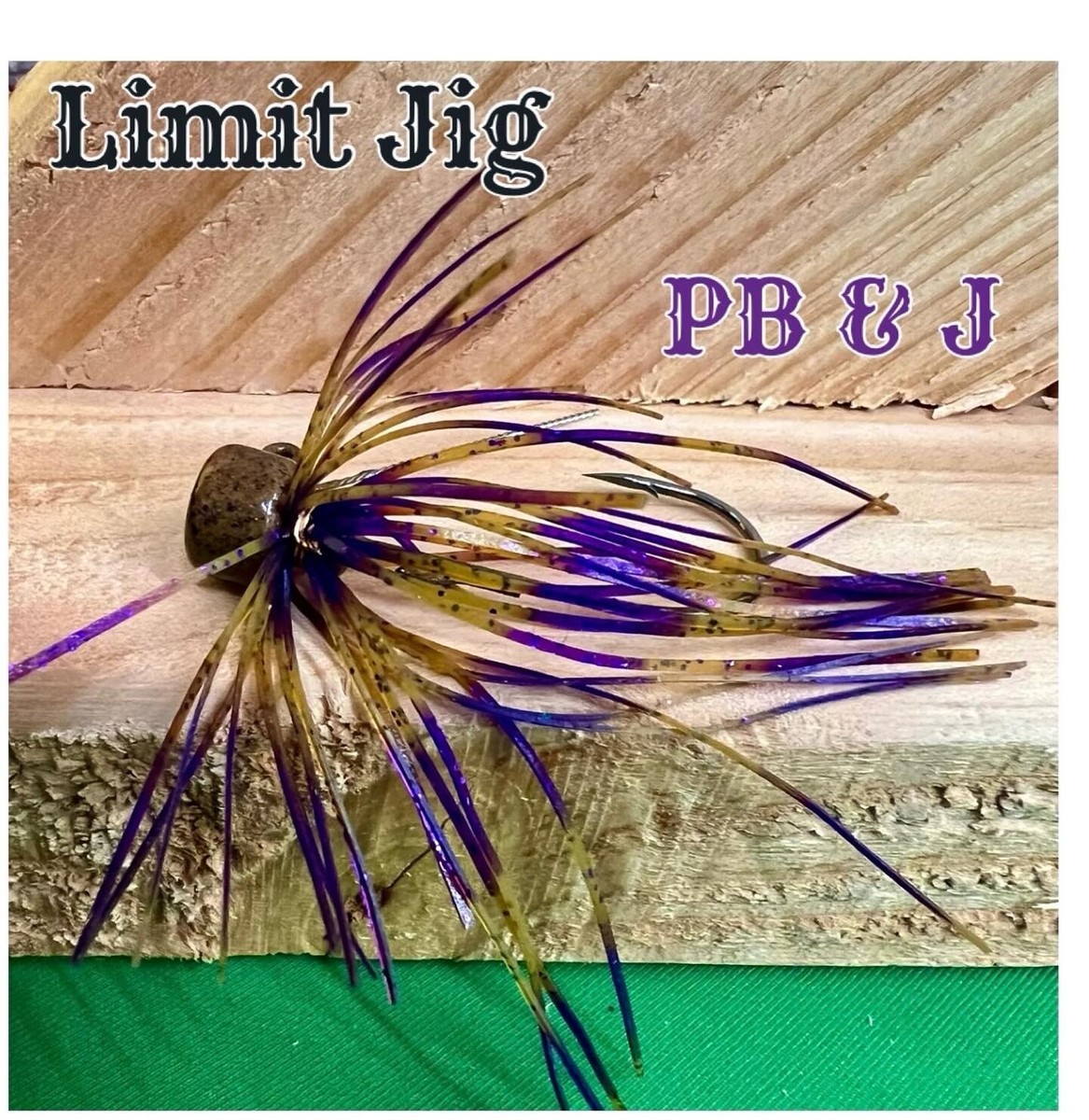 Ned Head Rig Skirted Jig “Limit Jig” 1/4 ounce 2/0 Welded Keeper