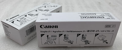 Lot of 2 Genuine New Canon Staple-J1 64040720 Each Pack Has 3 Sets