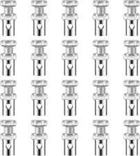 1/8" Universal Throttle Brake Cable End Stop Lock Clamps for Go Kart Bicycle Mot