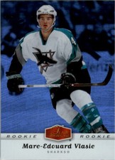 2006-07 Flair Showcase #325 Marc-Edouard Vlasic RC Rookie Card - NM-MT