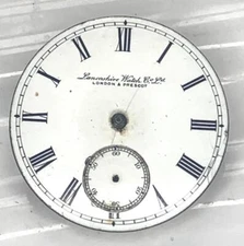 Antique Pocket Watch movement - lancaster watch co  - project/spare/repairs