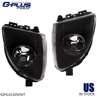 Left&Right Fog Lights W/o Bulbs Fit For 2011-13 BMW 5 Series F10 528i 535i 550i