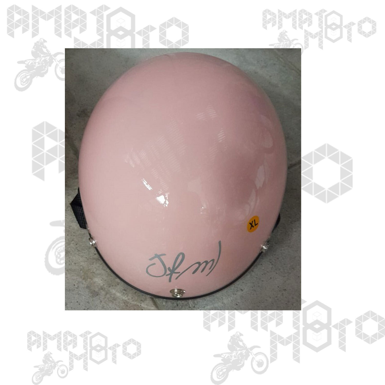 OFFERTA Casco a scodella JFM Ciclo Evo rosa e bianco PER ROLLER BLADE TAGLIA XL