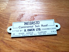 Classic Mini Cooper S Webasto Sunroof A Owen Coachbuilders MGB Works Mpi BMC MK1