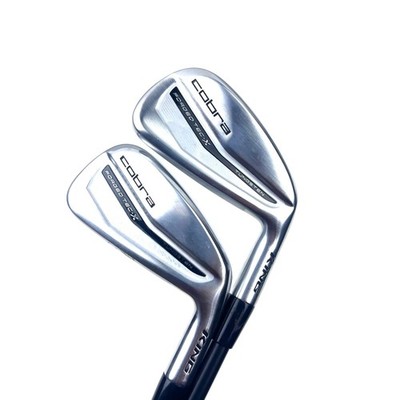 Cobra King Forged Tec-X 2025 Eisen / 4-GW / KBS 85 Stiff Flex