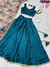 Designer Lehenga Ready made Lengha Choli Indian Wedding Party Bridal Bollywood L