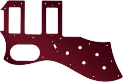 WD Custom Pickguard For Left Hand Guild 2016 S-200 T-Bird Reissue #10R Red Mi...