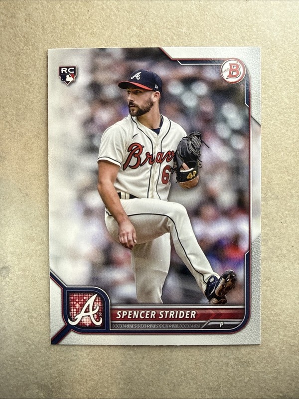 2022 Bowman - SPENCER STRIDER RC #41 Braves