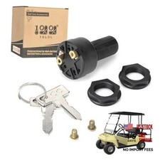 Golf Cart Ignition Key Switch for Club Car DS 1996-Up 36V/48V Electric Golf