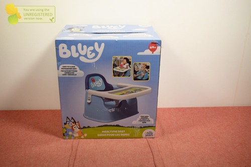 The First Years Bluey Mealtime Booster Seat Toddler Feeding Seat