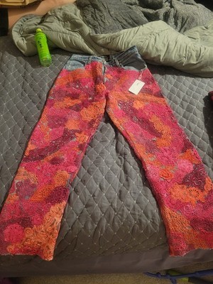Earthling VIP Poetic lust red jeans. Size 32x32. New with tags. 