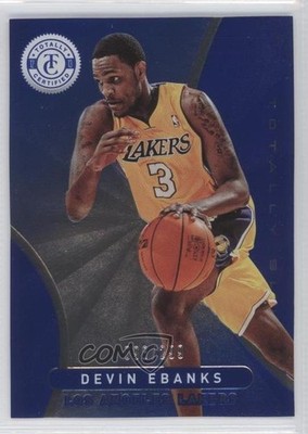 2012-13 Panini Totally Certified Totally Blue 96/299 Devin Ebanks #60 3i7