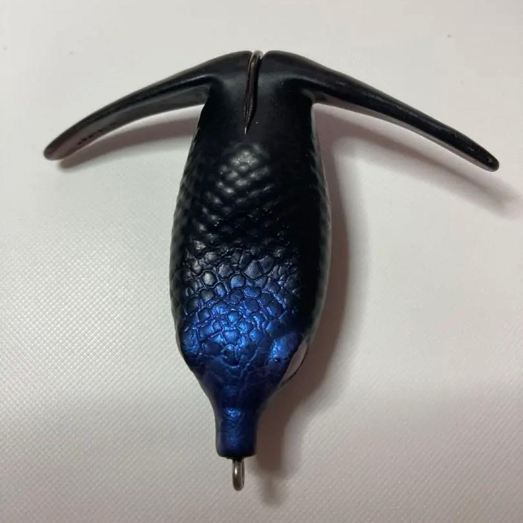 Deps Basilisky Frog Lure Jet Black Rare Soft Swimbait Fishing Equipment - Image 9