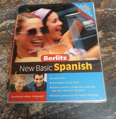 Berlitz New Basic Spanish Course Book With Audio Cd's