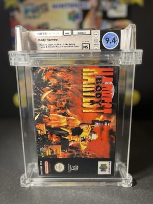 NINTENDO 64 || BODY HARVEST NEU WATA GRADING 9.4 || VGA UKG || N64