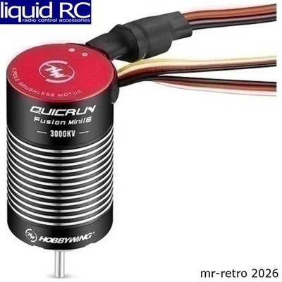 Hobbywing 30120403 Quicrun Fusion Mini16 3000kv 370 Spec 2in1 Foc System