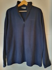 Mountain Warehouse Navy Mens Half-Zip  Fleece Size L