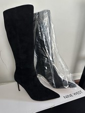 Nine West Women's Cook Tall Stiletto Dress Boots (7.5)