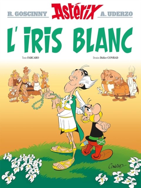 Asterix LIris Blanc Hardback by R. Goscinny & A. Uderzo PAPERBACK (FRENCH) - Image 2