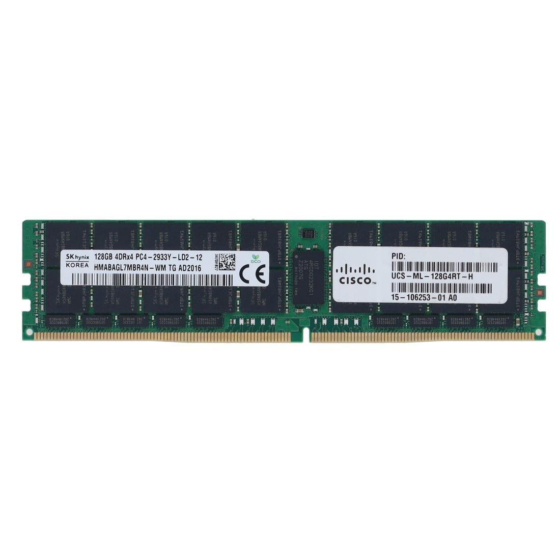 Cisco UCS-ML-128G4RT-H 128GB 4Rx4 PC4-23400Y-L (DDR4-2933MHz) RAM - 1yr Wty