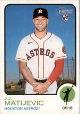 2022 Topps Heritage High Number - J.J. Matijevic #561 (RC)