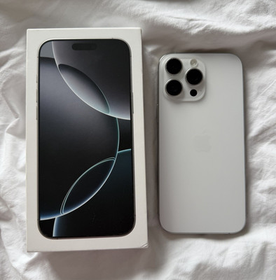 Apple iPhone 16 Pro Max 256GB Weiß ohne Simlock 5G Dual SIM USB-C