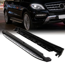 Trittbretter Schweller F&uuml;r Mercedes ML W166/GLE 2012-2019 Set Aluminium
