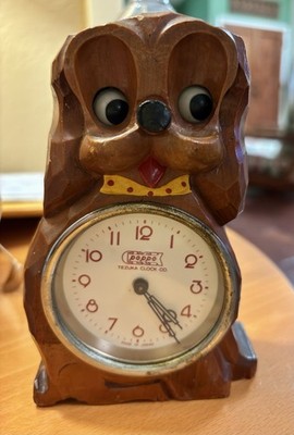 VTG 1950s Poppo Tezuka Japan Animated Moving Eyes DOG Novelty Desk