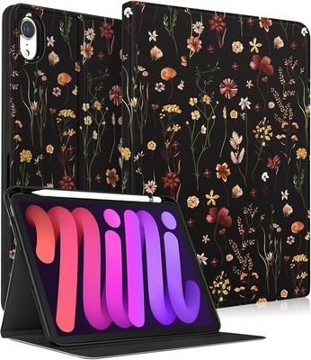 Case for iPad Mini 7 2024 - Smart Folio Cover with Auto Wake/Sleep Feature