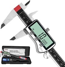 Digital Vernier Caliper Measuring Tool 6-inch...