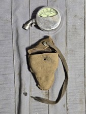 Antique Yankee Balloon Tire Gauge 1920's era Made In USA Leather Pouch Model T