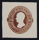CKStamps: US Cut Square Stamps Collection Scott#U338 Unused LH NG