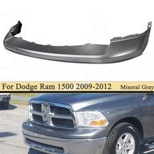 For 2009-2012 Dodge Ram 1500 Front Bumper Cover 1jl39tzzaa Mineral Gray Metallic