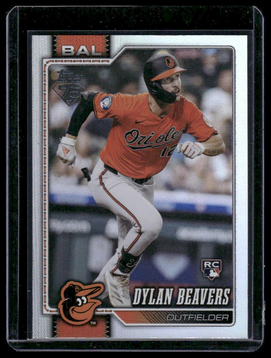 2026 Topps Series One #339 Dylan Beavers Rainbow Foil