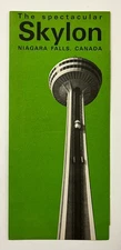 1964 Niagara Falls CAN Skylon Observation Tower Shows Shops VTG Travel Brochure