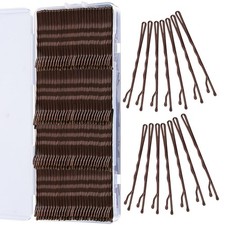 500pcs Bobby Pins, Bobby Pins for Women Brown 2inch
