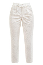 Versace Istante Women's UK 14 Cream Wool Trousers Italy 50 Vintage - NWT - Rare