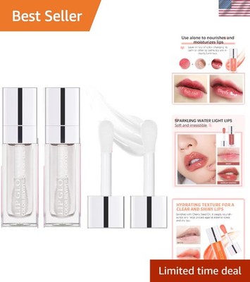 Nourishing Hydrating Lip Glow Oil 2PCS - Radiant Hydration & Smooth Finish