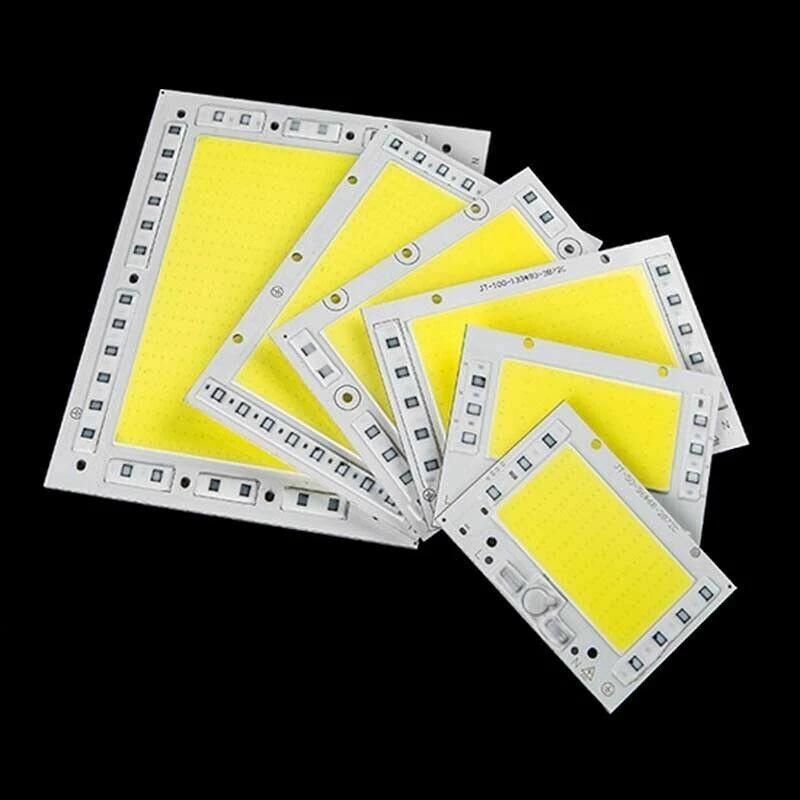 lamp watt LED chip COB 30w 50w 100w 150w 200w smart  flood light bulb 220V 240V - Image 3 of 4