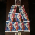 15 packs 1989 NBA Hoops basketball trading cards plus two  Michael Jordan cards.