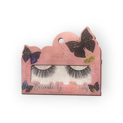 Pink Key Becorate Your Beauty 100% Hand Made Eyelash#06 - Wimpern