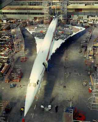 Blechschild Concorde 004 A4 12X8 Aluminium