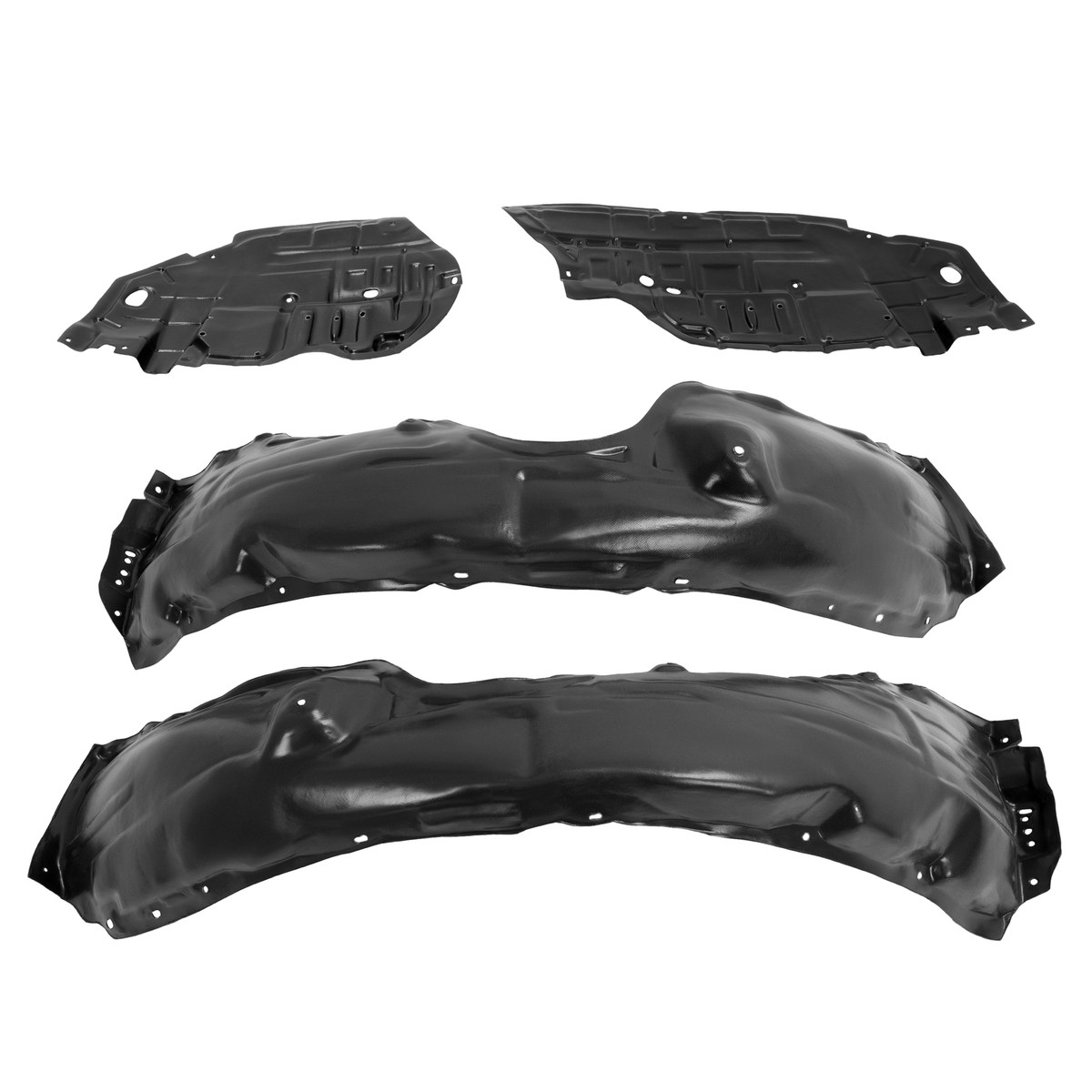 Inner Fender Liner & Engine Splash Shield Under Cover For Toyota