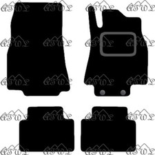 All Weather Carpet Tailored Black Car Floor Mats Mercedes A Class 2004 To 2012