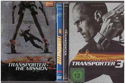 The Transporter 1 & 2 The Mission & Transporter 3 + Refueled -Jason Statham